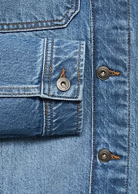 Denim jacket pockets