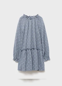 Ruffled floral dress