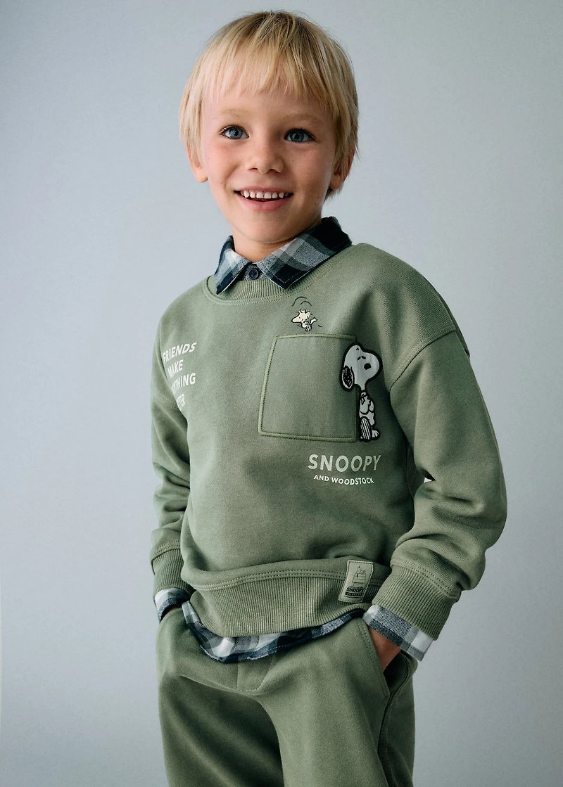 Cotton drawstring joggers