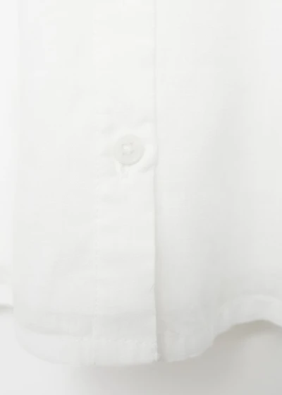 Embroidered cotton blouse