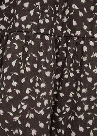 Ruffled floral dress