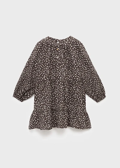 Ruffled floral dress