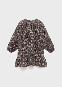 Ruffled floral dress