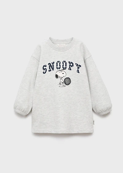 Snoopy sweatshirt dress