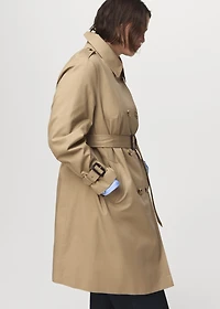 Classic trench coat with belt
