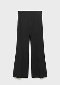 Pinstripe suit trousers