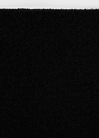 Tweed skirt with frayed hem