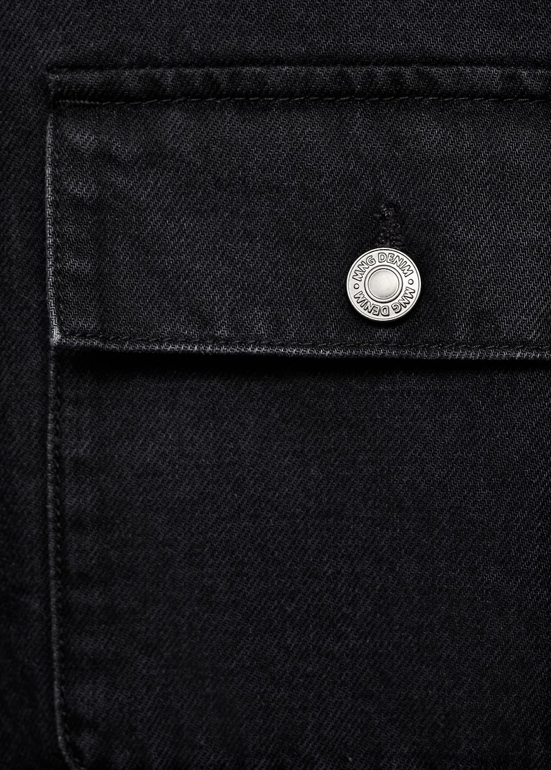 Denim jacket pockets