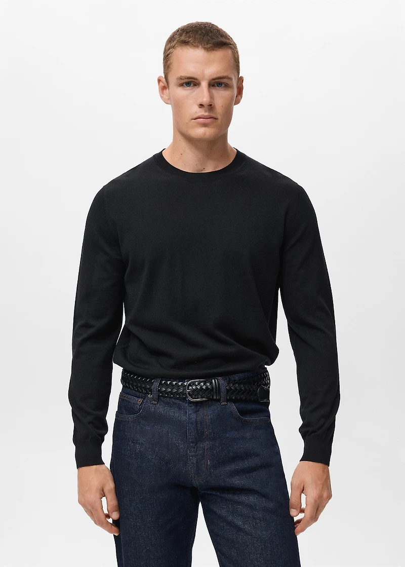 100% Merino Wool Crew Neck Jumper
