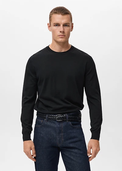100% Merino Wool Crew Neck Jumper