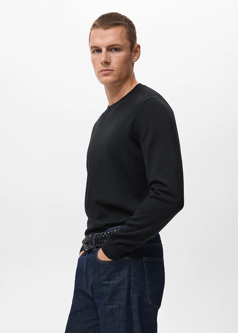 100% Merino Wool Crew Neck Jumper