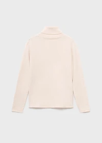 Turtleneck knit sweater