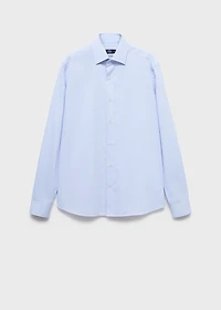 Slim-fit cotton shirt