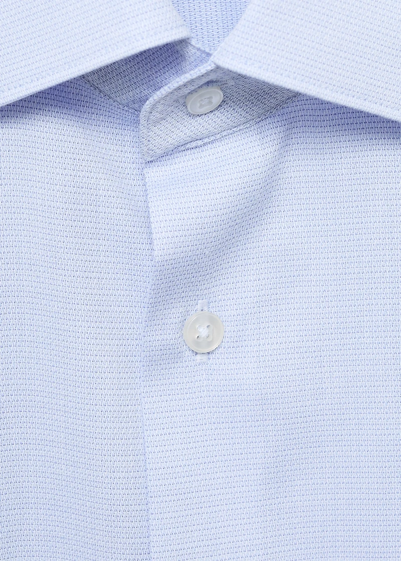 Slim-fit cotton shirt