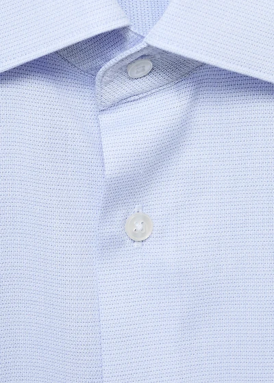 Slim-fit cotton shirt