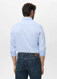 Slim-fit cotton shirt
