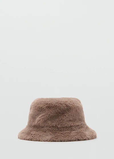 Fur-effect hat