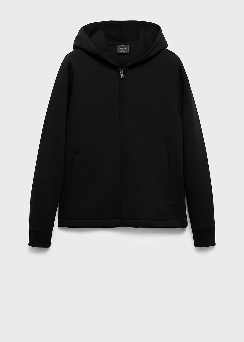 Zip-up hoodie