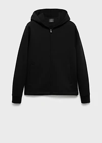 Zip-up hoodie