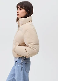 Soft quilted anorak