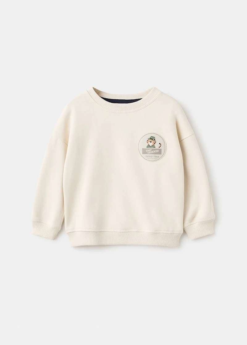 Lion print sweatshirt