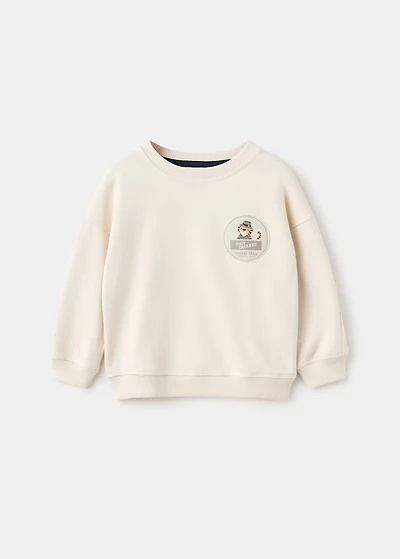 Lion print sweatshirt