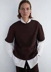Oversized cotton t-shirt
