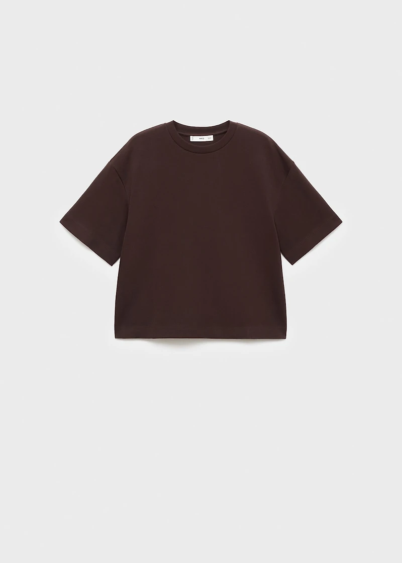 Oversized cotton t-shirt