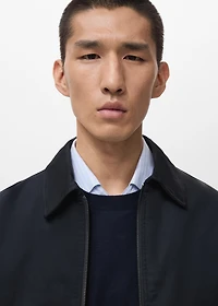 Quilted water repellent jacket