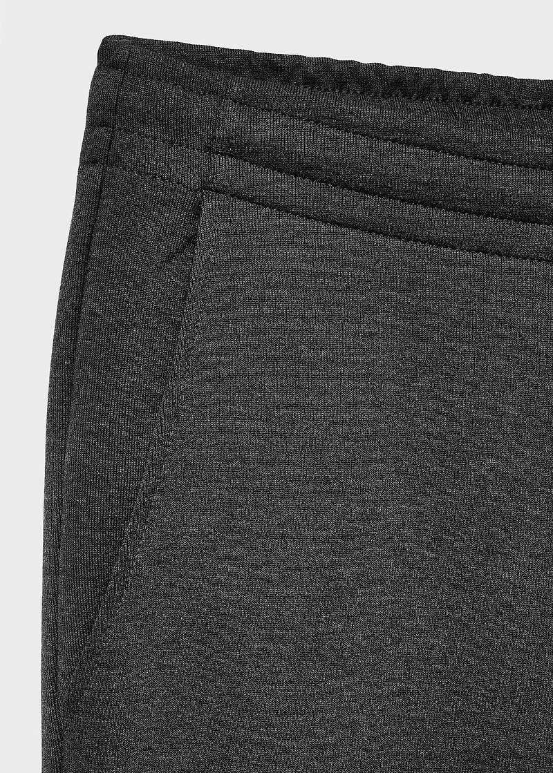 Cotton joggers with elastic waist