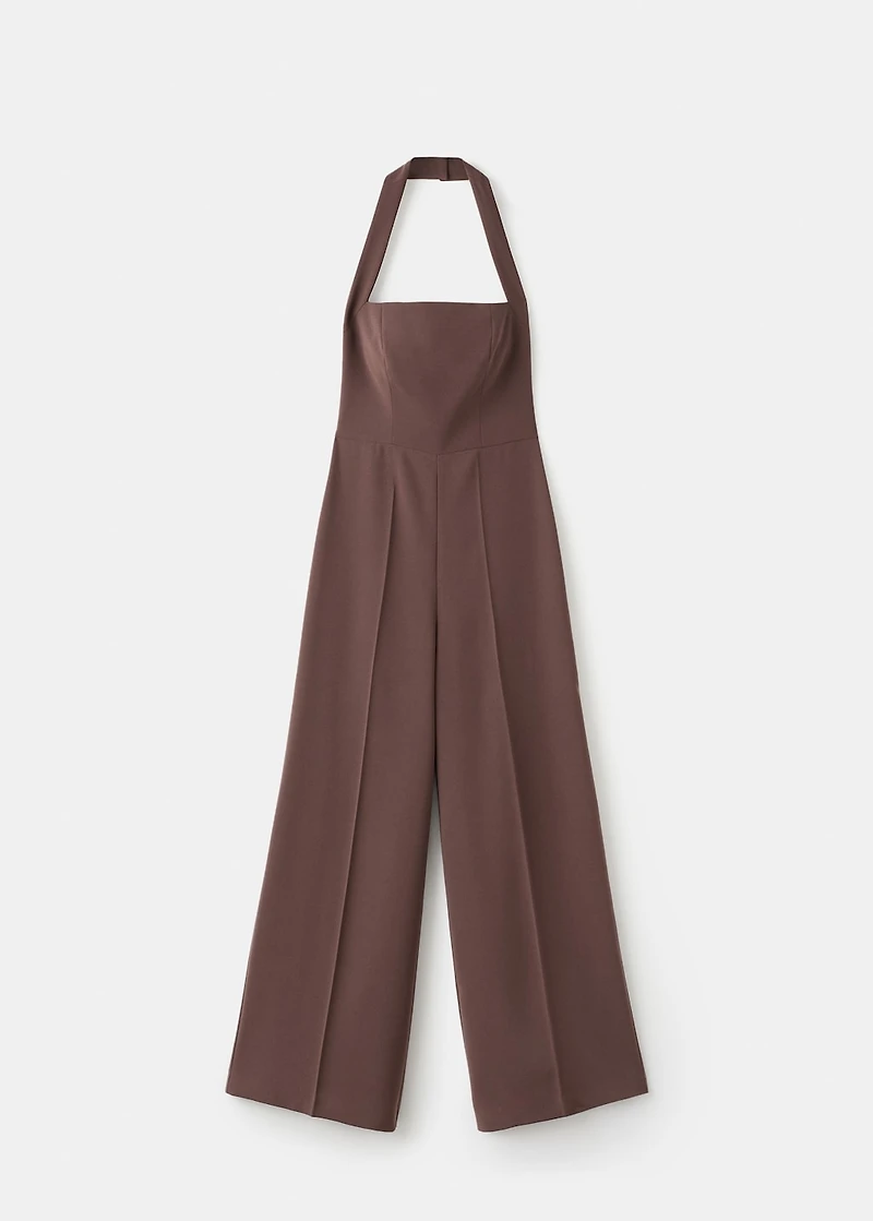 Halter neck jumpsuit