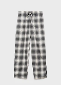 Check flannel pants