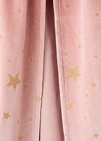 Tulle cape with glitter stars