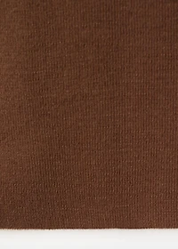 Knitted top with studs