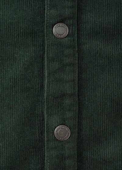 Corduroy pinafore dress