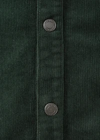 Corduroy pinafore dress