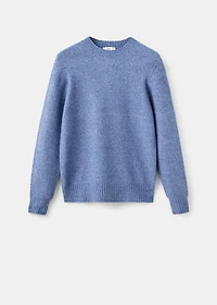 Knitted wool blend sweater