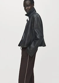 Side striped trousers