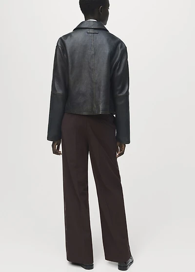 Side striped trousers