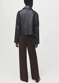 Side striped trousers