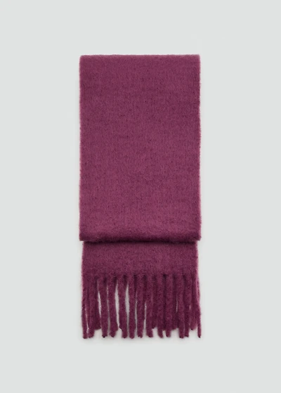 Fringed edge scarf
