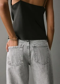 Straight-fit jeans with studs