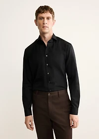 Regular-fit 100% cotton shirt