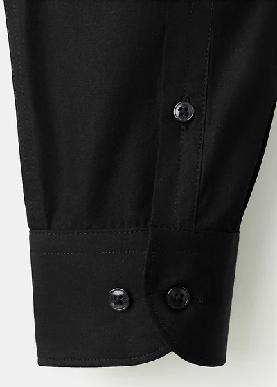 Regular-fit 100% cotton shirt