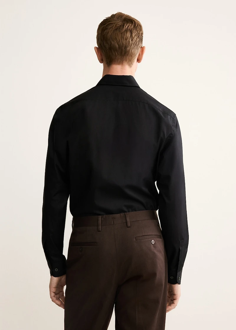 Regular-fit 100% cotton shirt