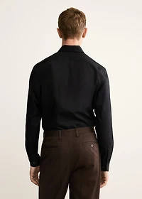 Regular-fit 100% cotton shirt