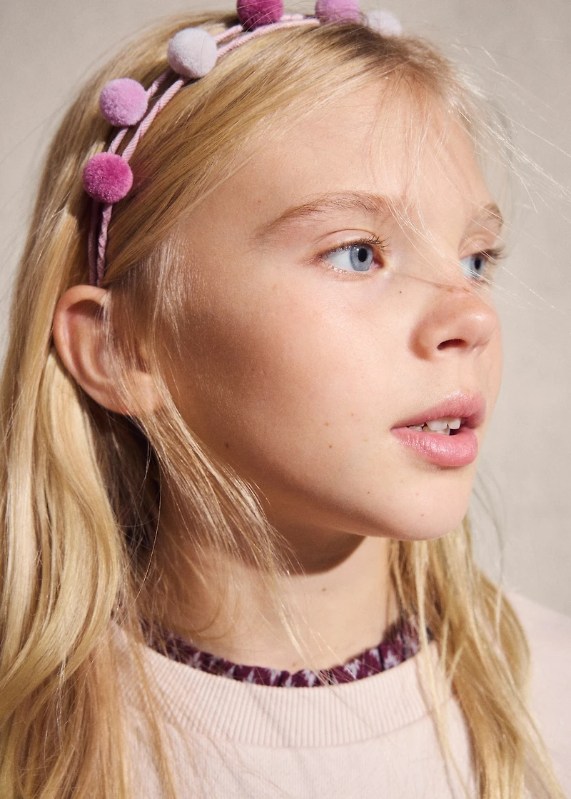 Embroidered cotton sweatshirt