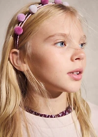 Embroidered cotton sweatshirt