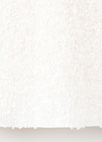 Short dress with sequins