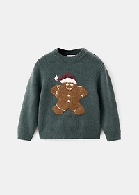 Christmas embroidered sweater